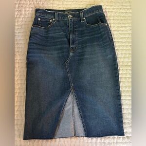 Abercrombie& Fitch Denim Skirt